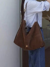 Load image into Gallery viewer, Matte Retro Commuter Tote Shoulder Bag
