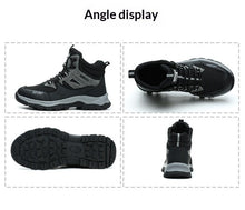 Load image into Gallery viewer, Men's Steel Toe Safety Work Shoes - Anti-Smashing Puncture Resistant Industrial Boots