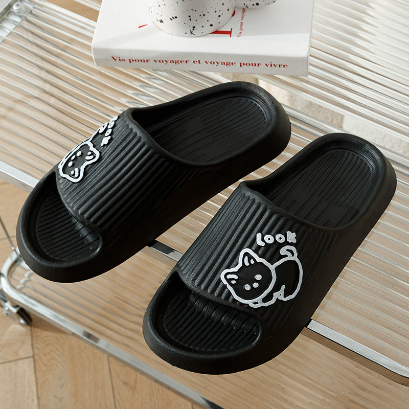 Cute Cat Slippers | Summer Women Home Shoes