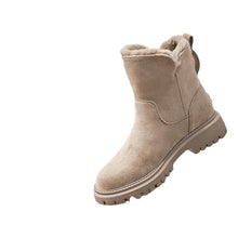 Load image into Gallery viewer, Women's Thick Insulated Snow Boots | Sherpa Lined Mid-Calf Winter Boots