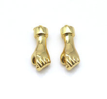 Load image into Gallery viewer, Gold Power Fist Charm, LK528