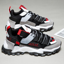 Load image into Gallery viewer, Men's Breathable Mesh Casual Sneakers – Lace-Up Low-Top Rubber Sole Everyday Shoes