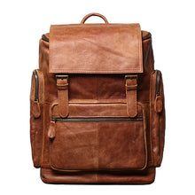 Load image into Gallery viewer, Retro Genuine Leather Backpack