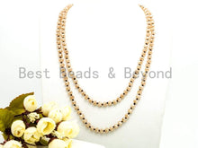 Load image into Gallery viewer, 60 Extra Long Knotted Crystal Necklace