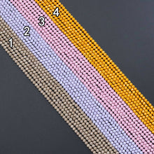 Load image into Gallery viewer, NEW!!! 3mm Icy CZ Round Faceted Beads, Sku#U2041