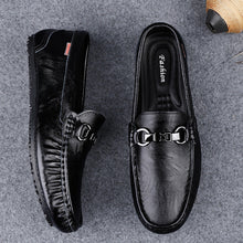 Load image into Gallery viewer, Men's Genuine Leather Slip-On Loafers | Soft Sole Breathable Casual Shoes