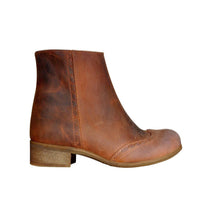 Load image into Gallery viewer, Women's Waterproof Platform Ankle Boots - Korean Style Side Zipper Low Heel Boots