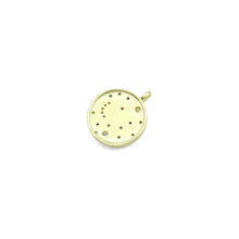 Load image into Gallery viewer, Clear CZ Pearl Moon Star Coin Charm Pendant,Sku#LX861