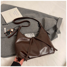 Load image into Gallery viewer, Retro Korean-Style PU Leather Shoulder Bag