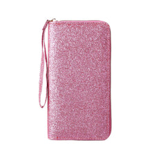 Load image into Gallery viewer, Women's Sequin Clutch Bag – PU Leather Evening Purse with Chain Strap