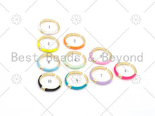 Load image into Gallery viewer, Colorful Enamel Thin Stackable Ring