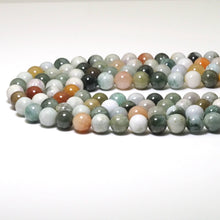 Load image into Gallery viewer, Genuine Burma Jade Round Smooth Beads, 6mm/8mm/10mm/12mm, Sku#U1579