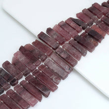 Load image into Gallery viewer, 25-47mm Gemstone Long Slice Beads, Sku#U1817