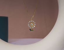 Load image into Gallery viewer, CZ Dandelion Flower Charm, Sku#LK630
