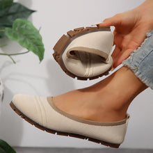 Load image into Gallery viewer, Women's Pointed-Toe Flyknit Slip-On Flats | Breathable Lightweight Casual Shoes