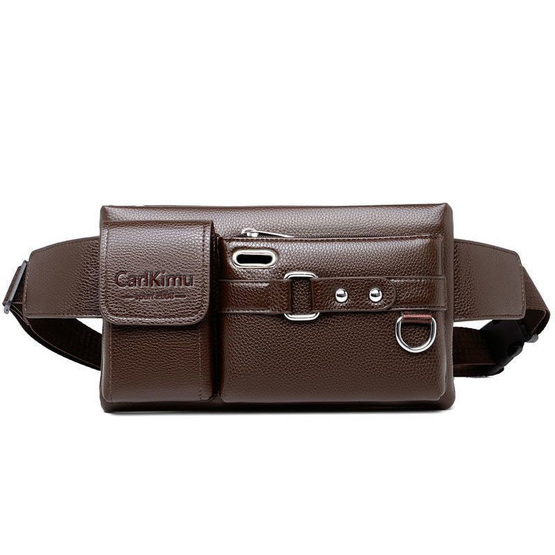 Men's Nylon Crossbody Bag – Multi-Functional Outdoor Sports & Travel Bag with Adjustable Strap