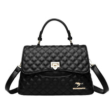 Load image into Gallery viewer, Diamond-Quilted PU Leather Crossbody Shoulder Bag – Streetwear Everyday Handbag for Women