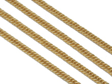 Load image into Gallery viewer, Wholesale Gold Filled Wheat Curban Chain by Yard, sku# LS11