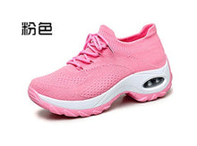 Load image into Gallery viewer, Women's Knit Platform Sneakers | Waterproof Round-Toe Flying Weave Shoes