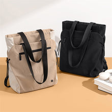 Load image into Gallery viewer, Urban Minimalist Canvas Backpack - Computer Student School Bag