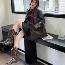 Load image into Gallery viewer, Matte Suede Bucket Bag