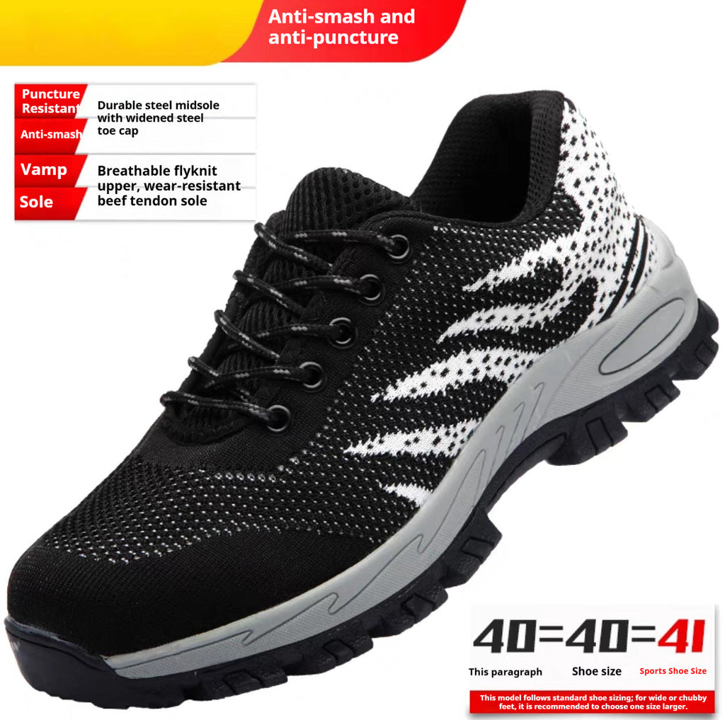 Women's Steel Toe Safety Work Shoes – Wear-Resistant, Puncture-Proof & Impact-Resistant