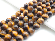 Load image into Gallery viewer, AA High Quality Natural Yellow Tiger Eye Beads, 6mm/8mm/10mm