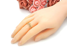 Load image into Gallery viewer, CZ Pave Star Cross Ring, JL21