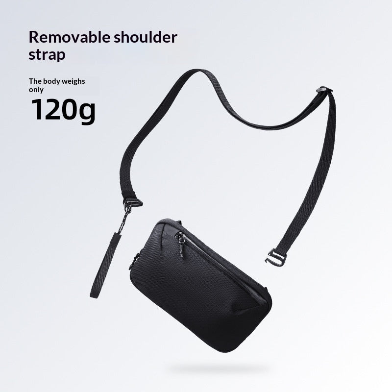 Men's Oxford Cloth Shoulder Bag - Korean Style Urban Utility Chest Pack