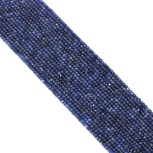 Load image into Gallery viewer, Genuine Sodalite Faceted Cube Beads, 2.5mm, Sku#U1547