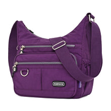 Load image into Gallery viewer, Nylon Womens Water-resistant Crossbody Bag
