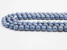 Load image into Gallery viewer, Quality Plated Facete Blue Sodalite Beads, sku#429