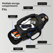Load image into Gallery viewer, Large Travel Bag with Separate Shoe Compartment