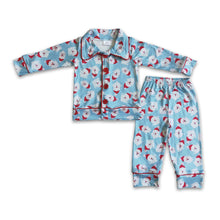 Load image into Gallery viewer, Santa print cute boy clothing Christmas wear