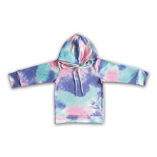 Load image into Gallery viewer, Girl Tie Dye Hoddie