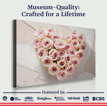 Load image into Gallery viewer, Floral Heart Wall Art IV