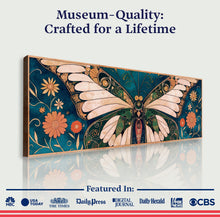 Load image into Gallery viewer, Abstract Vintage Butterfly Wall Art