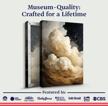 Load image into Gallery viewer, Beige Cloud Abstract Wall Art