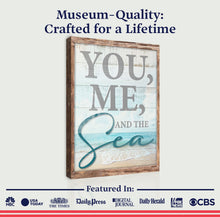 Load image into Gallery viewer, You Me and the Sea Coastal Sign II
