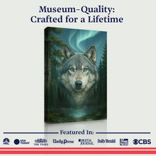Load image into Gallery viewer, Wolf Northern Symphony Wall Art