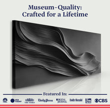 Load image into Gallery viewer, Black Minimalist Wall Art