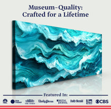 Load image into Gallery viewer, Blue Ocean Coastal Wall Art III