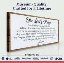 Load image into Gallery viewer, The Lord's Prayer Faith Sign II
