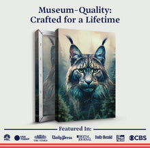 Load image into Gallery viewer, Lynx Double Exposure Wall Art