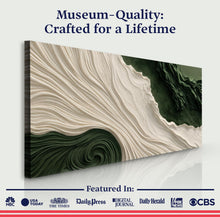Load image into Gallery viewer, Green Rivers Abstract Wall Art XI