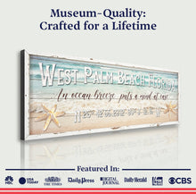 Load image into Gallery viewer, Personalized Beach House Coastal Sign