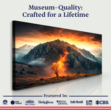 Load image into Gallery viewer, Burning Bush - Faith Wall Art XIII