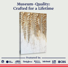 Load image into Gallery viewer, Golden Wisteria Wall Art