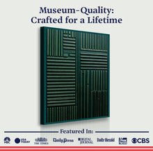 Load image into Gallery viewer, Green Abstract Patterns Wall Art