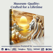 Load image into Gallery viewer, 3D Majestic Lion Wall Art V